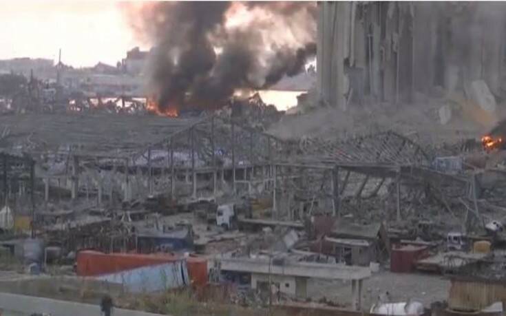 Βηρυτός: Εκατόμβη νεκρών από τις αλλεπάλληλες εκρήξεις – «Έτοιμη να βοηθήσει η Ελλάδα» τονίζει ο Χαρδαλιάς  (video-pics)