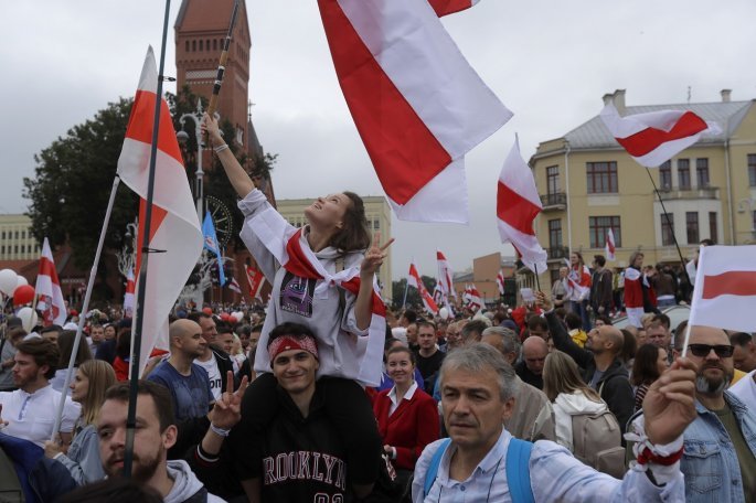 Συλλήψεις 125 διαδηλωτών στην Λευκορωσία